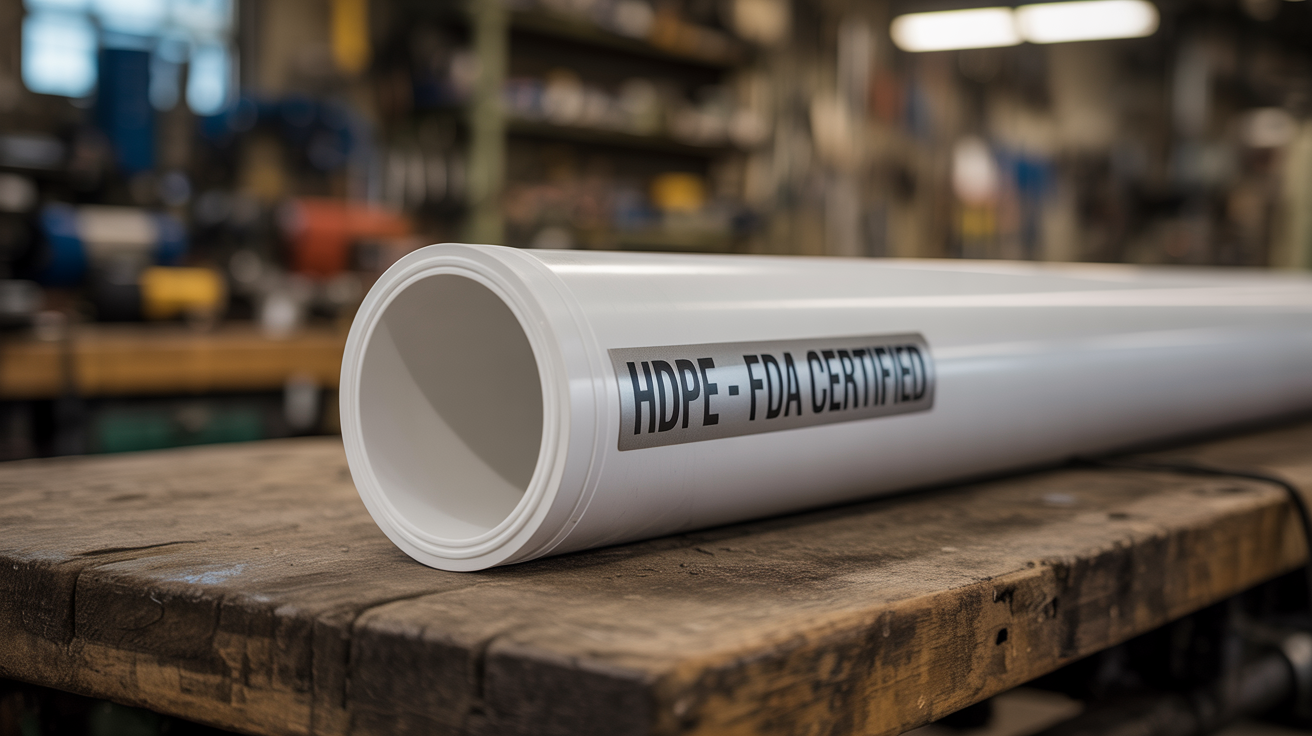 A chemical drum made from HDPE resisting corrosion